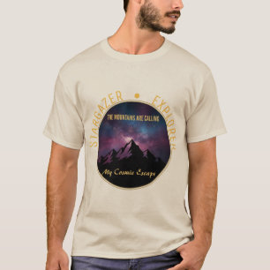 Kosmiskt Bergs Kallelse T Shirt
