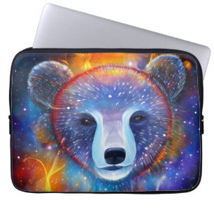 Kosmiskt björn laptop fodral