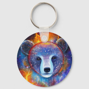 Kosmiskt björn nyckelring