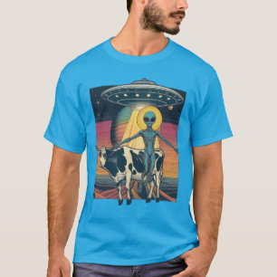 Kosmiskt bortförande av gårdar t shirt