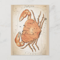 Kosmiskt Cancer Zodiak