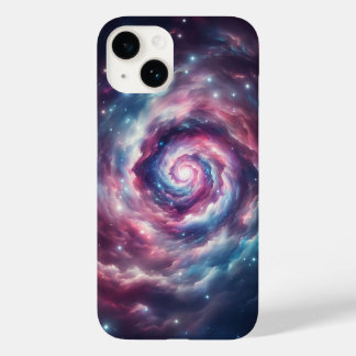 Kosmiskt drömgalaxnebulosa rosa och lila stjärnkla