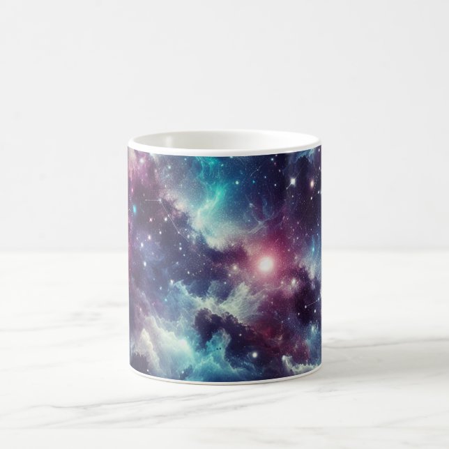 Kosmiskt Drömmar Mug – En klunk av universum Kaffemugg (Center)