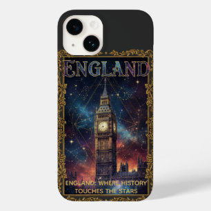 Kosmiskt England Big Ben Celestial Konst