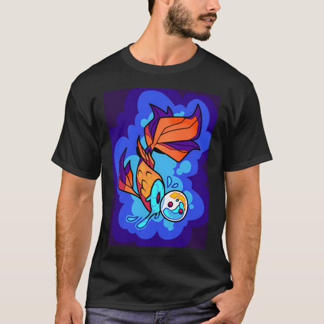 Kosmiskt fen t shirt (Framsida)