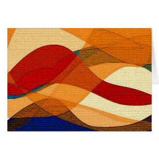 Kosmiskt flöde hälsningskort