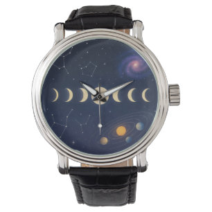 Kosmiskt formspråk armbandsur