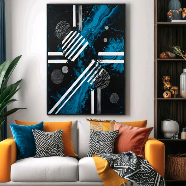 Kosmiskt fotavtryck poster (Skapare uppladdad)