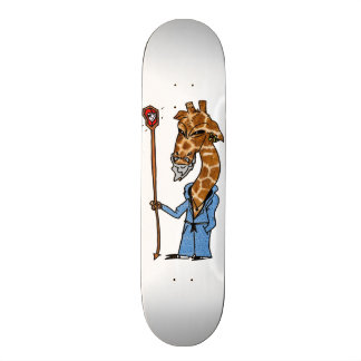 Kosmiskt giraffskridskodäck skateboard bräda 21,5 cm