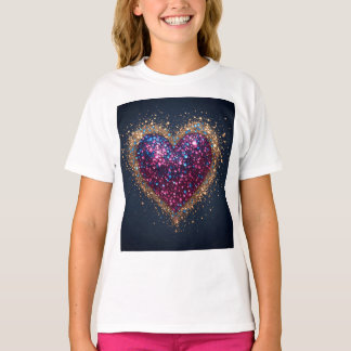 Kosmiskt Heligt Hjärta T Shirt
