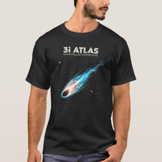 Kosmiskt Interstellärt Komet Atlas Besökare 2025 R T Shirt