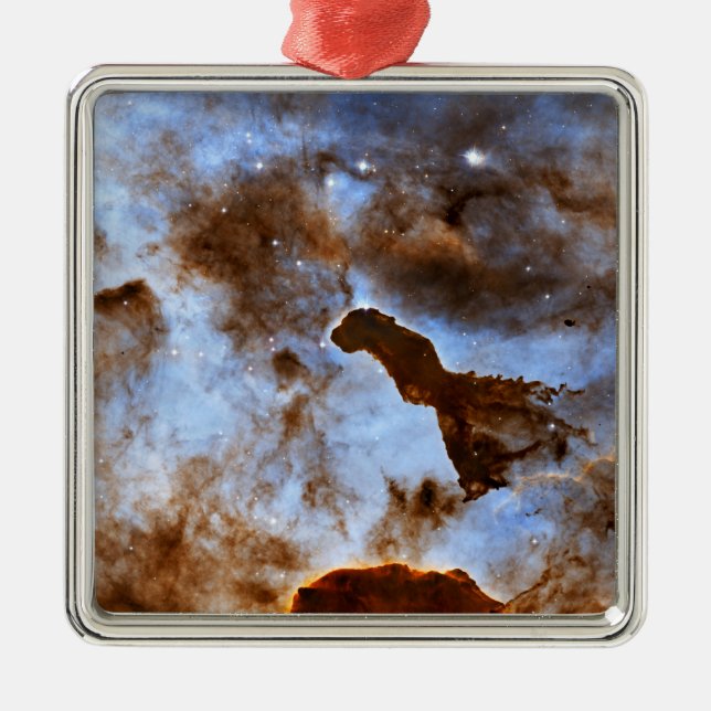 Kosmiskt is julgransprydnad metall (Framsidan)