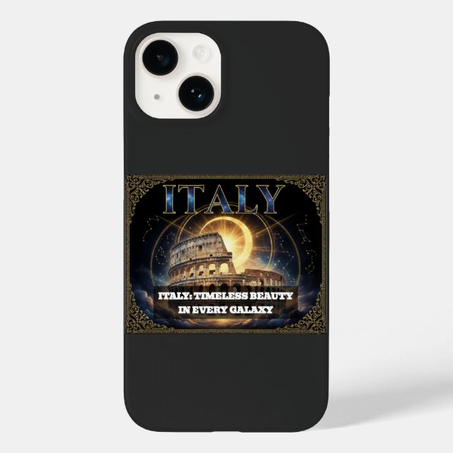 Kosmiskt Italien Romerska Colosseum Celestial Kons (Baksida)