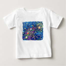 Kosmiskt julgran t shirt