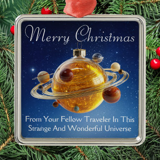 Kosmiskt julhängande ornament