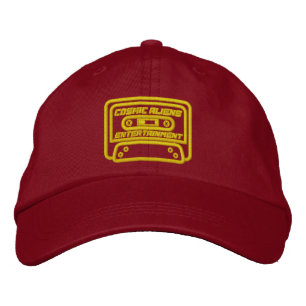 Kosmiskt kassettband Dad-hatt Broderad Keps