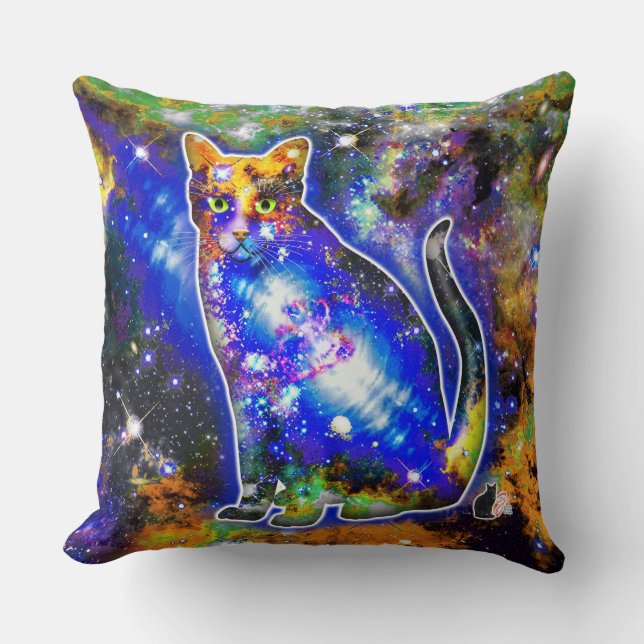 Kosmiskt Katt Epsilon Kudde (Framsida)