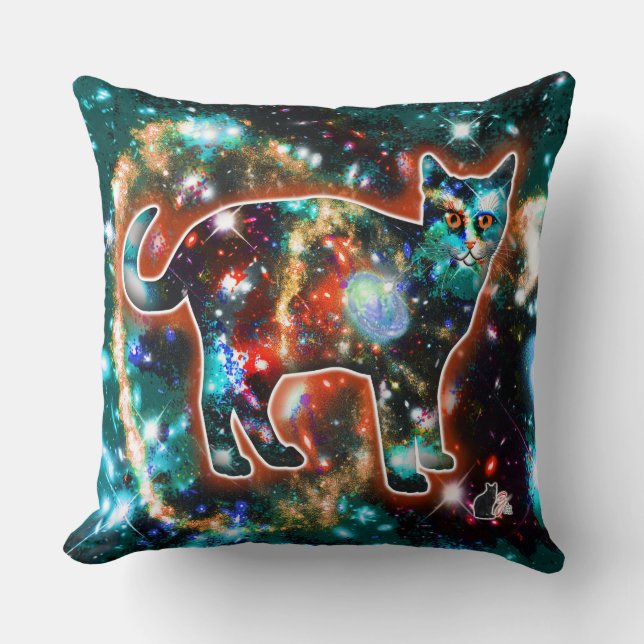 Kosmiskt Katt Gamma Kudde (Framsida)