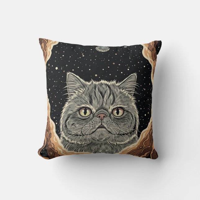 Kosmiskt Katt Kudde (Framsida)