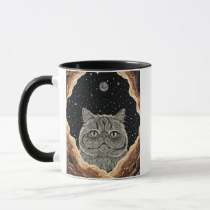 Kosmiskt Katt Mugg