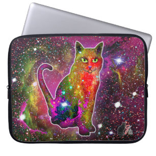Kosmiskt Katt Zeta Elektronikväska Laptop Fodral