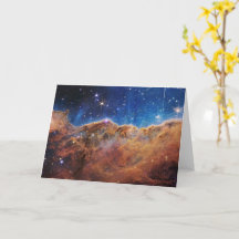 Kosmiskt klipp Carinanebulosan Rymden Webb-telesko