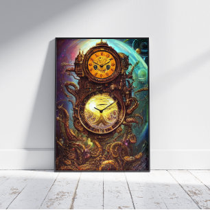 Kosmiskt klocka Poster
