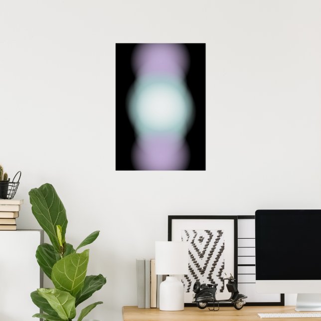 Kosmiskt ljus poster (Hemmakontoret)