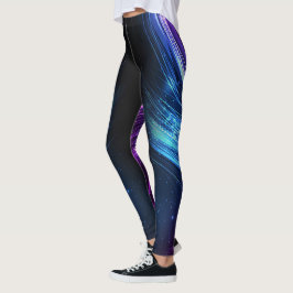 Kosmiskt ljusstråk leggings