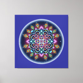 Kosmiskt Mandala Canvas Väggkonst