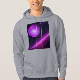 Kosmiskt Modernt Multiversum Galaktiskt Födelsedag Hoodie