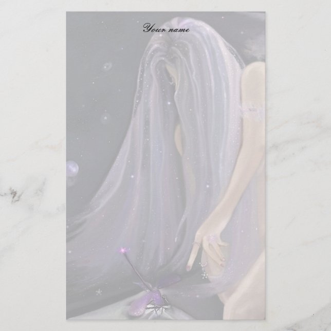 Kosmiskt möte brevpapper (Framsida)