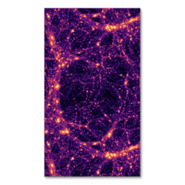 Kosmiskt nätverk magnetiska visitkort