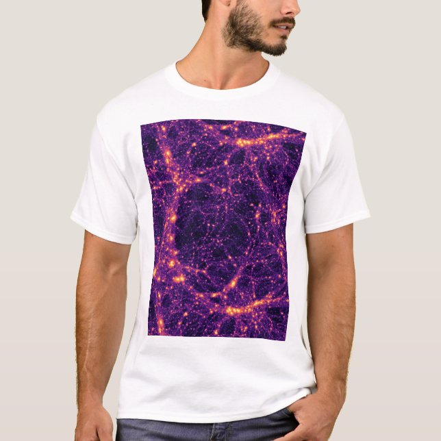 Kosmiskt nätverk t shirt (Framsida)