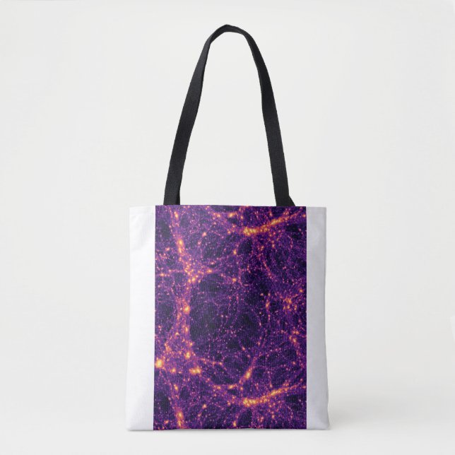 Kosmiskt nätverk tygkasse (Framsida)