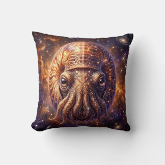 Kosmiskt nebulosa kastkudde - Nautilus Art Kudde