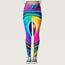 Kosmiskt öga av drömmar leggings
