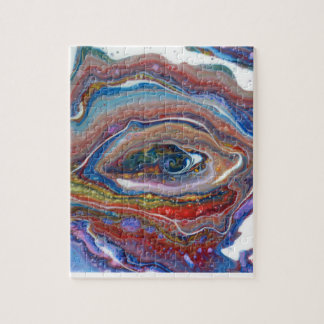 Kosmiskt öga av universumpussel pussel