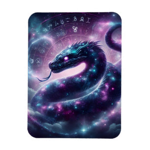 Kosmiskt Orm Zodiak Galax Astrologi Magnet