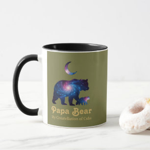 Kosmiskt Papa Björn & Unge Mugg