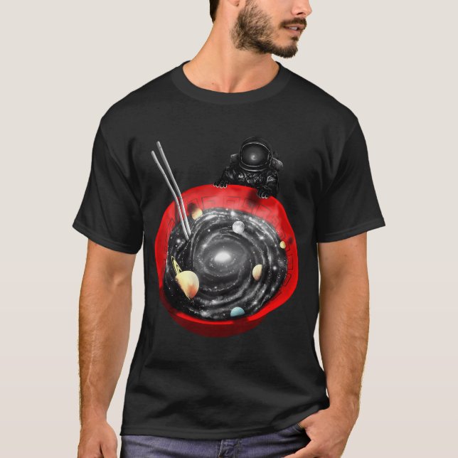 Kosmiskt Ramen II T Shirt (Framsida)