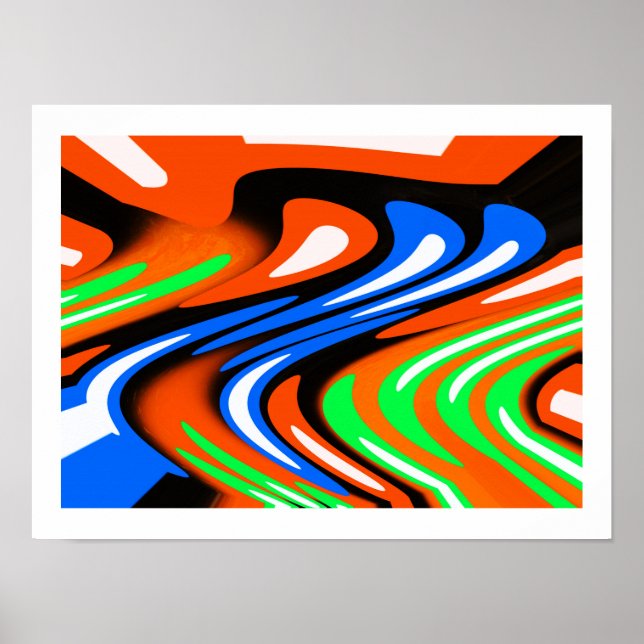 Kosmiskt raskonst poster (Framsidan)