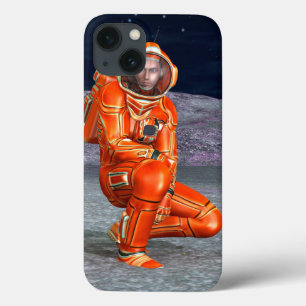 Kosmiskt resenärsurrealistisk planetlandskapskonst