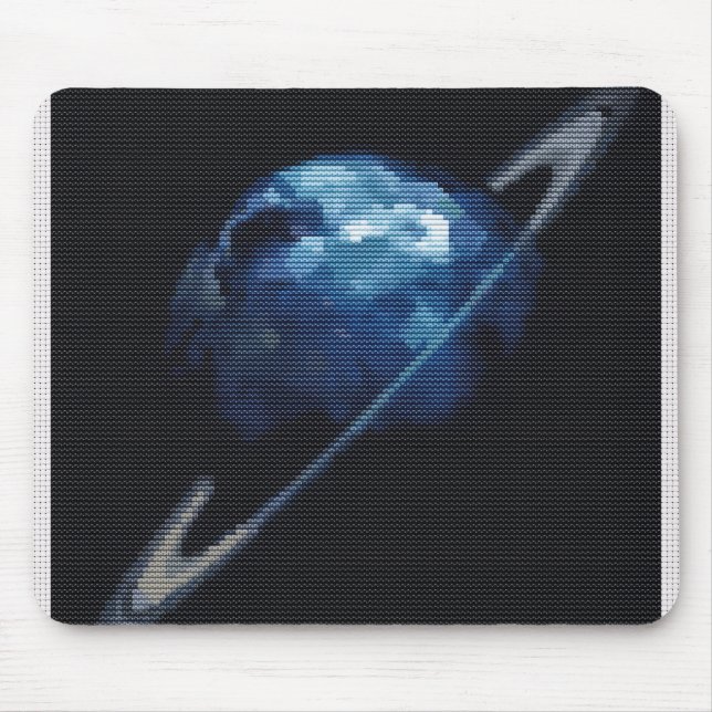 Kosmiskt ringad planet musmatta (Framsidan)