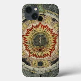 Kosmiskt Ros Tetragrammaton Mandala
