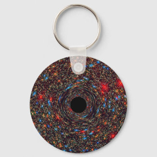 Kosmiskt rymdnebulusnyckelring - Galaxkonstnyckelr Nyckelring