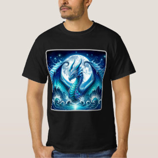 Kosmiskt Sjödrake Värde T-Shirt