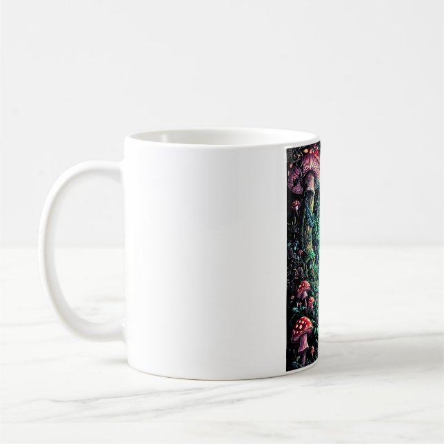 Kosmiskt skogsportal – Resa bortom slöjan Kaffemugg (Vänster)