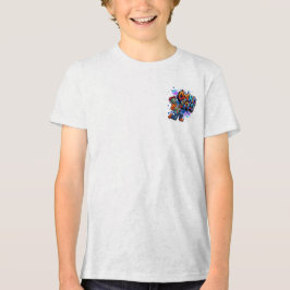 Kosmiskt Solo Alien Gitarrspelare Rymdmusik Konst T Shirt