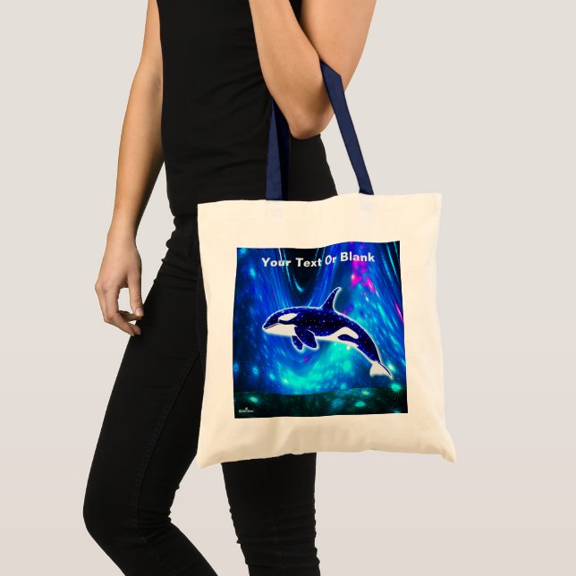 Kosmiskt späckhuggare tygkasse (Framsida (produkt))